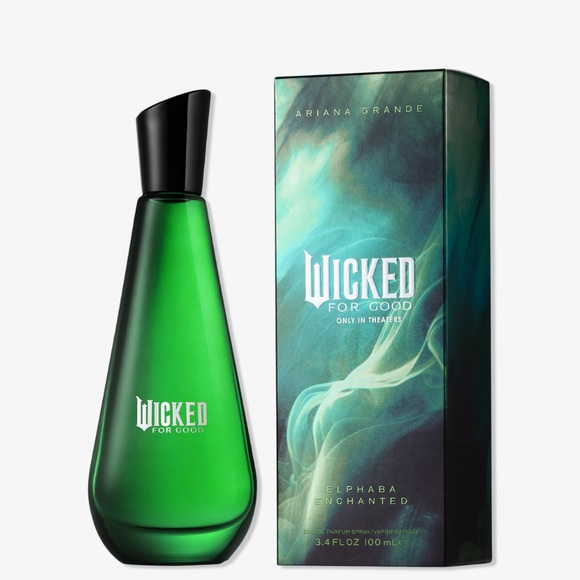 Wicked for Good Perfume Elphaba Enchanted and Conair Compact Mirror Set New💚 - Picture 2 of 10